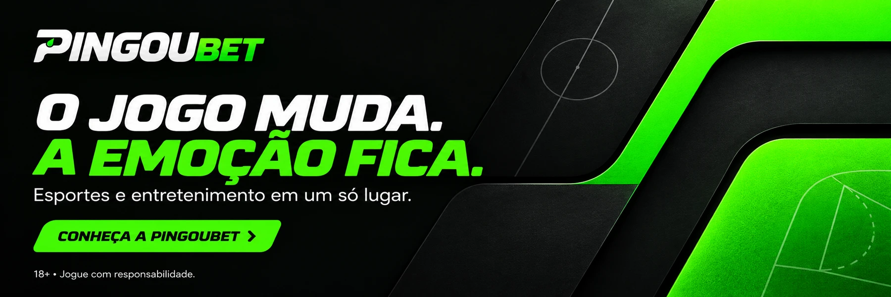 O jogo muda. A emoção fica. Esportes e entretenimento em um só lugar